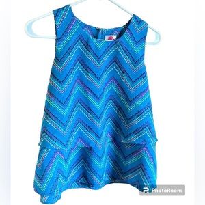 Total girl plus size layered tank top Sz XL (18 1/2)